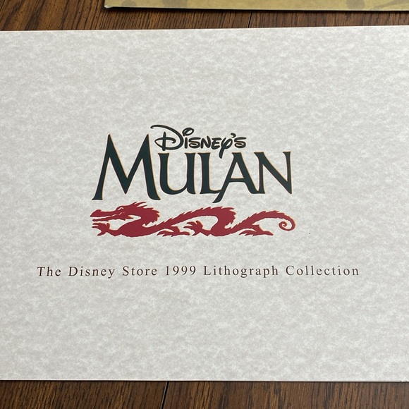“5/$20” Disney Mulan lithograph - Picture 6 of 6